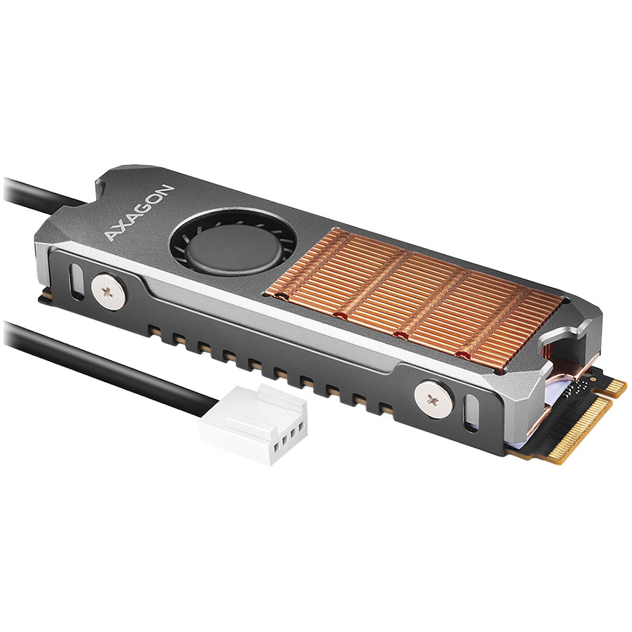AXAGON CLR-M2FAN active fan - M