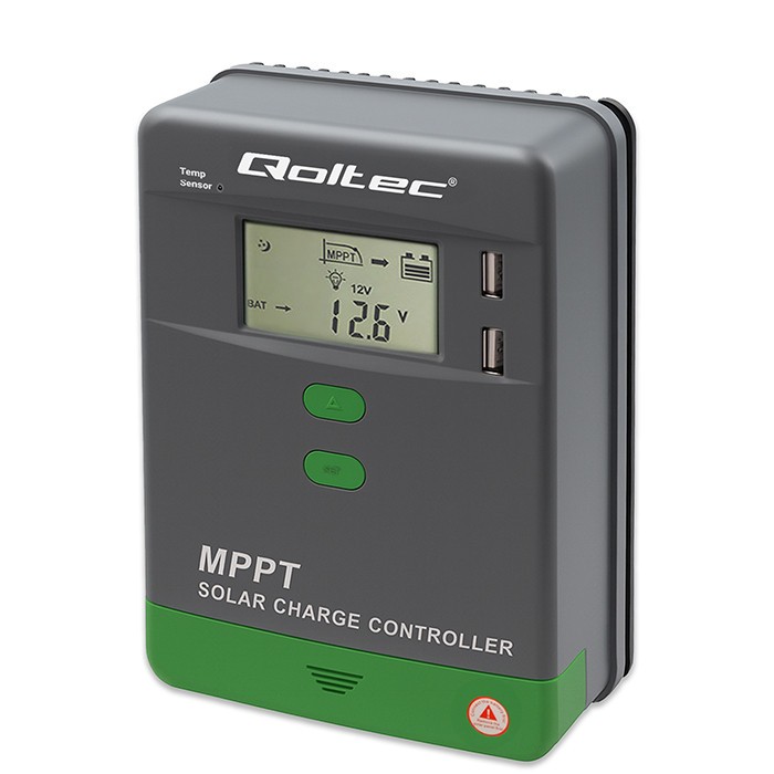 QOLTEC Saules uzlādes kontrolieris MPPT ar
