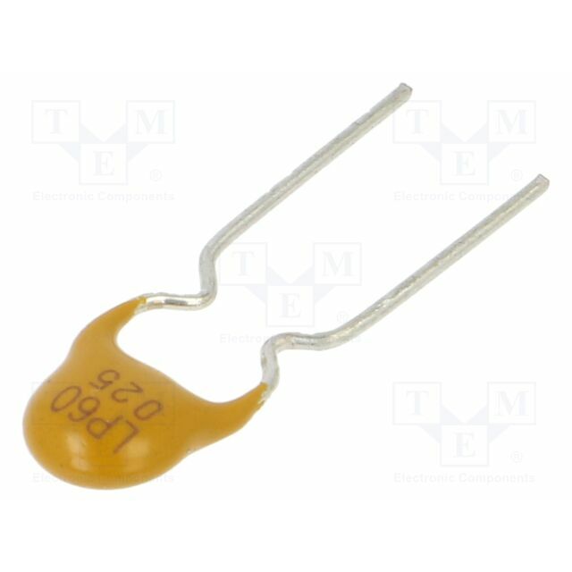 WAYON Fuse: PTC polymer; THT; 250mA