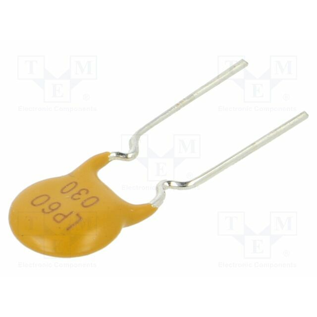 WAYON Fuse: PTC polymer; THT; 300mA
