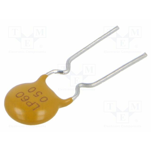 WAYON Fuse: PTC polymer; THT; 500mA