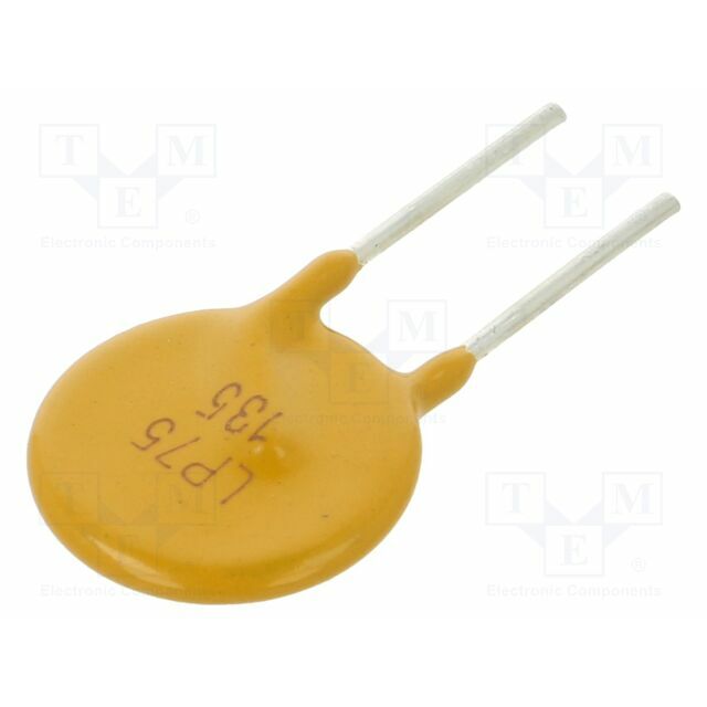 WAYON Fuse: PTC polymer; THT; 1