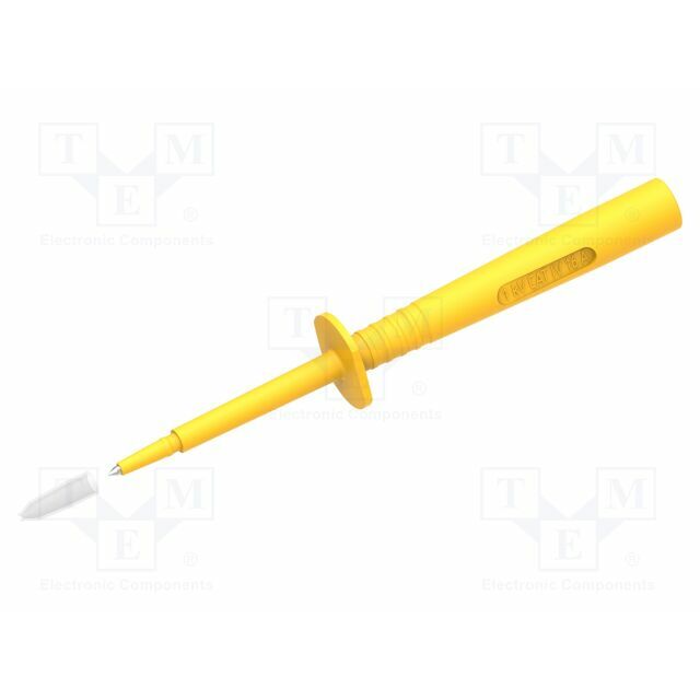 ELECTRO-PJP Measuring tip; 16A; yellow; Socket