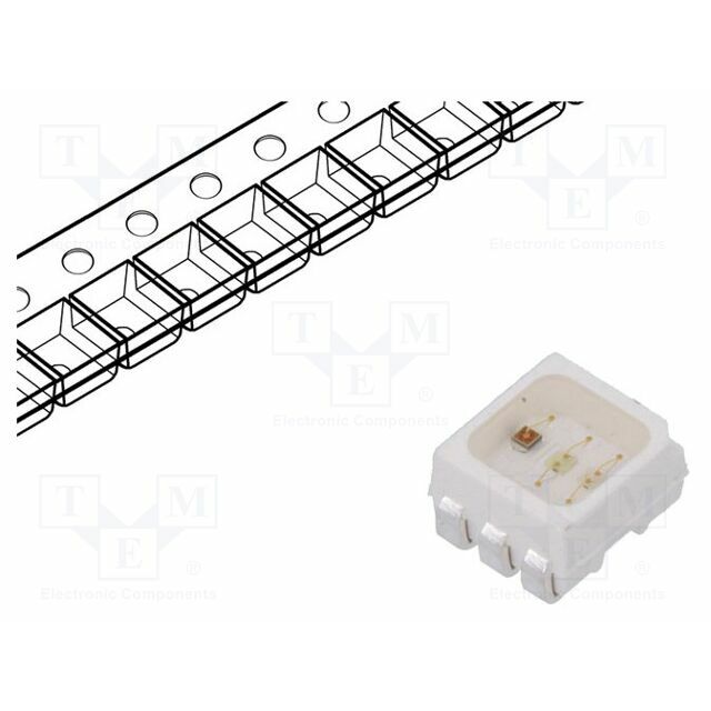 BROADCOM (AVAGO) LED; RGB; SMD; PLCC6