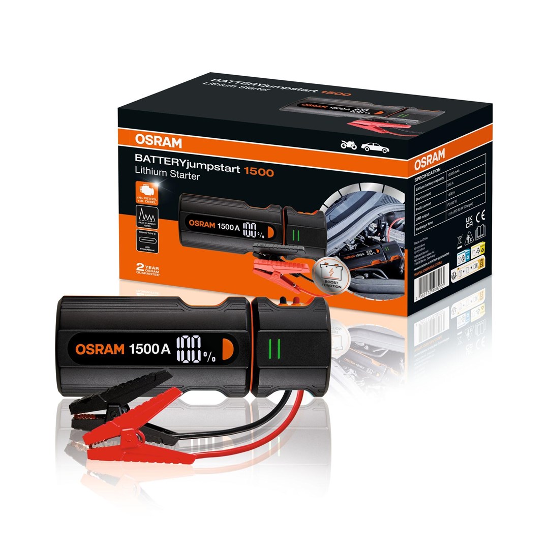 Jump Starter Osram BATTERYjumpstart 1500 -