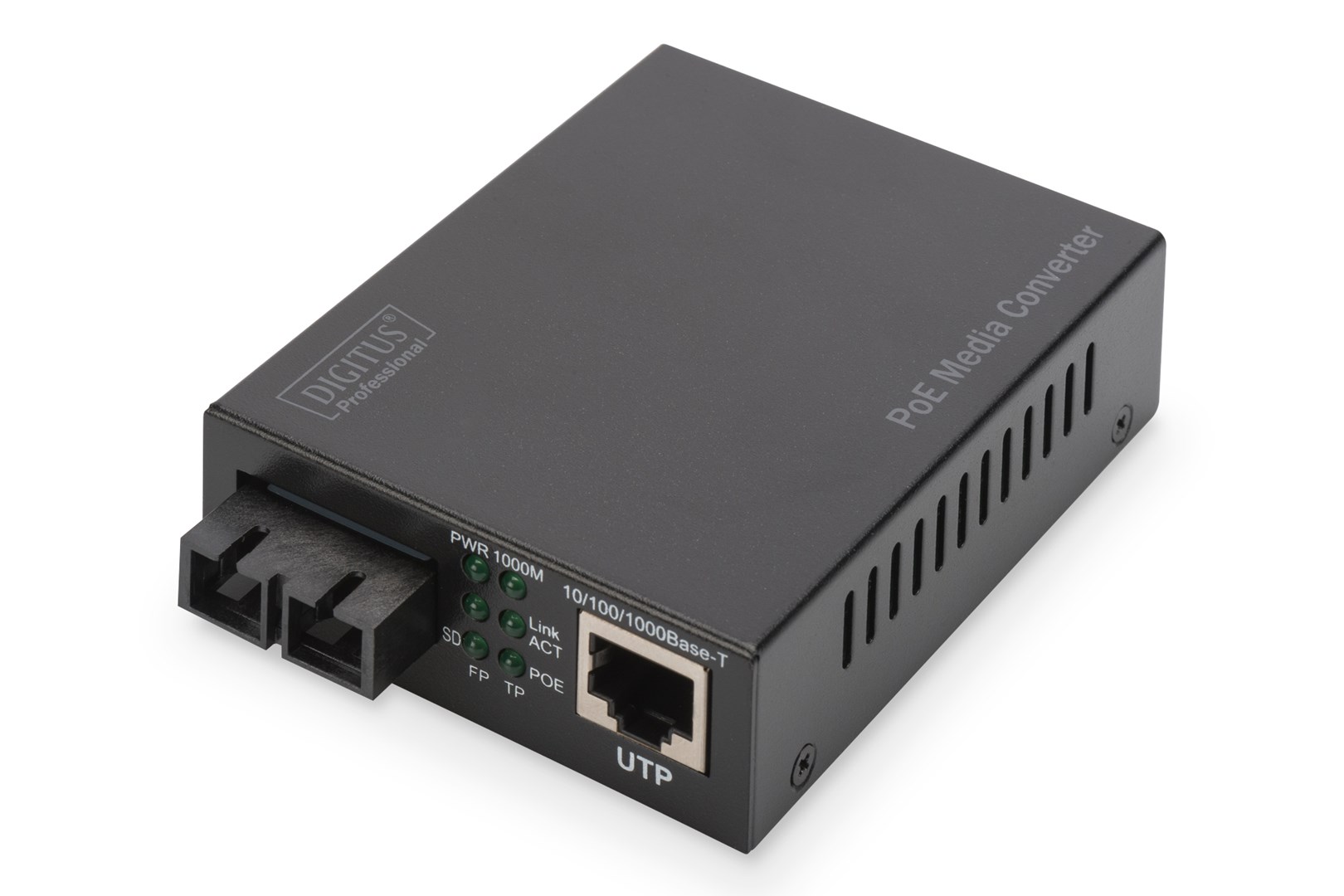 Digitus Gigabit PoE media converter, RJ45