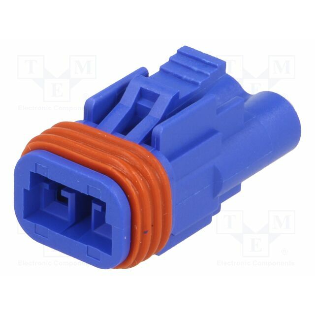 EDAC Connector: wire-wire/PCB; plug; female; E-Seal