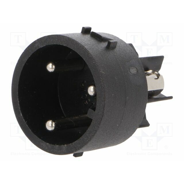BULGIN Connector: circular; male; PIN: 3