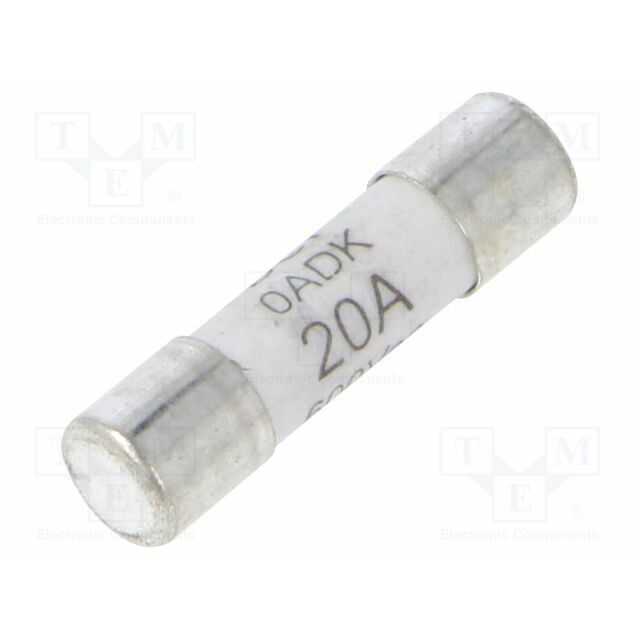 BEL FUSE Fuse: fuse; 5x20mm; ceramic