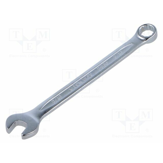 KING TONY Wrench: combination spanner; inch
