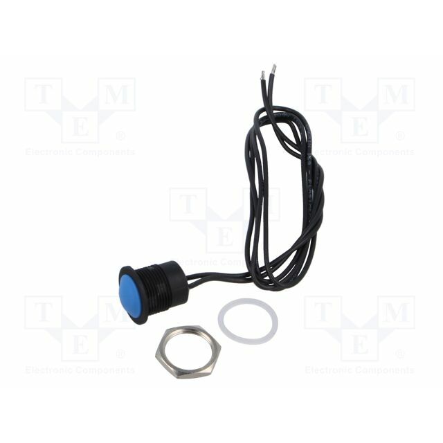 APEM Switch: push-button; Pos: 2; SPST-NO