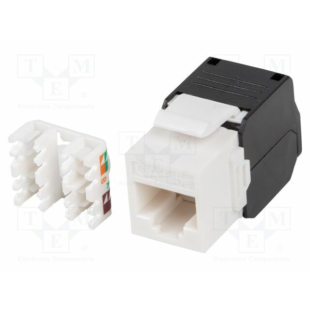 LANBERG RJ45 module; Keystone; RJ45 socket