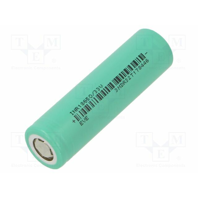 EVE BATTERY Re-battery: Li-Ion; 18650,MR18650