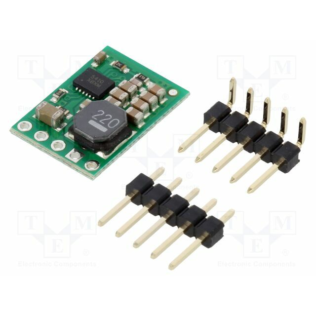 Converter: step down; Uout: 6V; Uin: