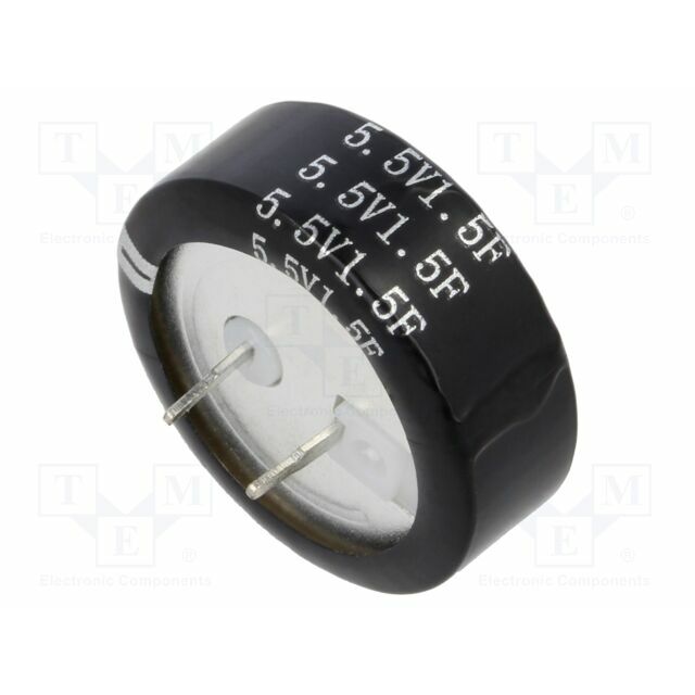 VIKING Supercapacitor; THT; 1.5F; 5