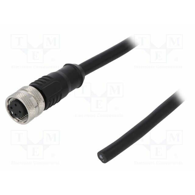 DEGSON ELECTRONICS Connector: M12; plug; female