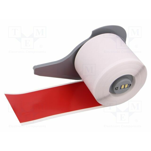 Tape; 50.8mm; 15.24m; red