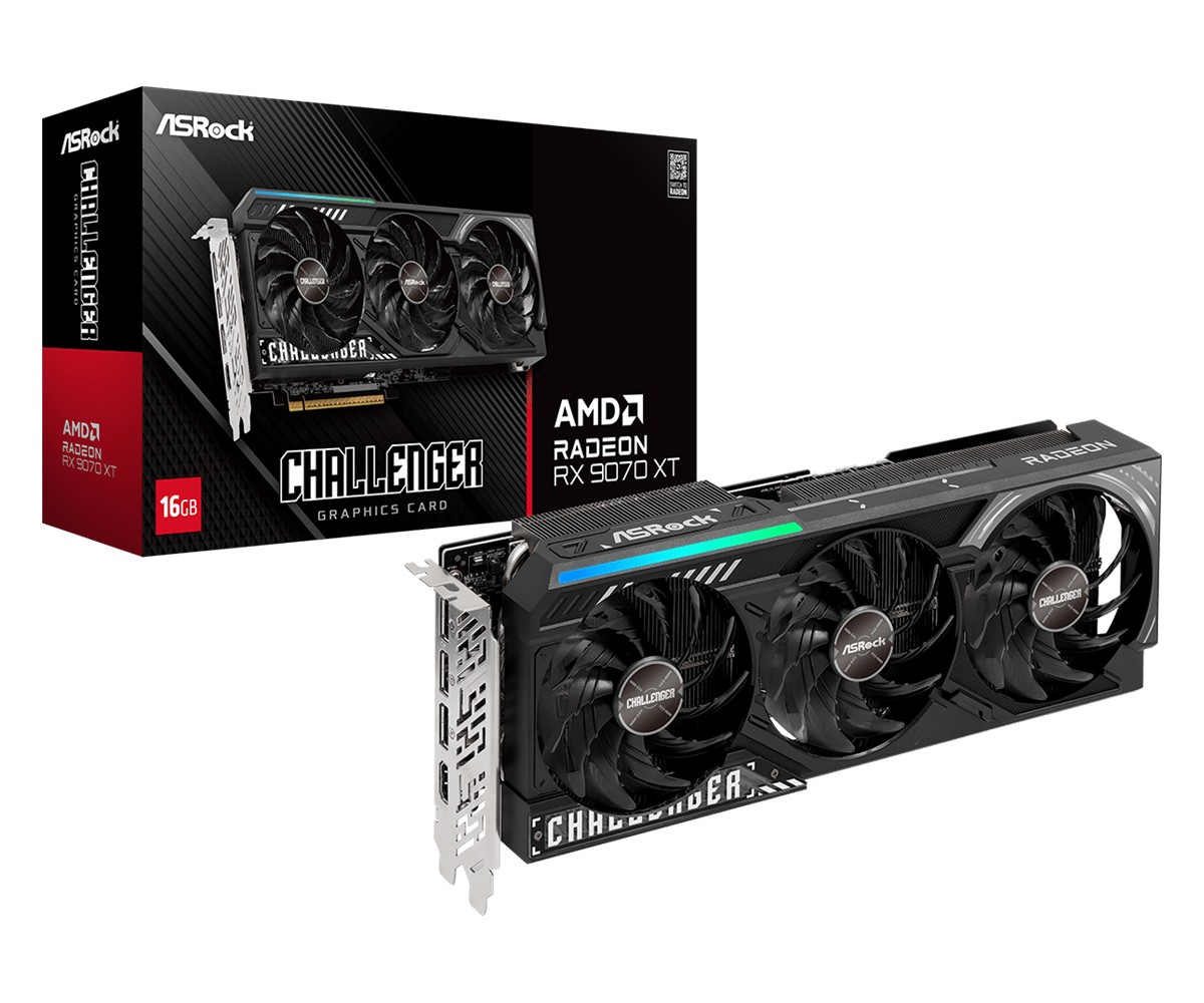 ASRock Radeon RX 9070 XT Challenger