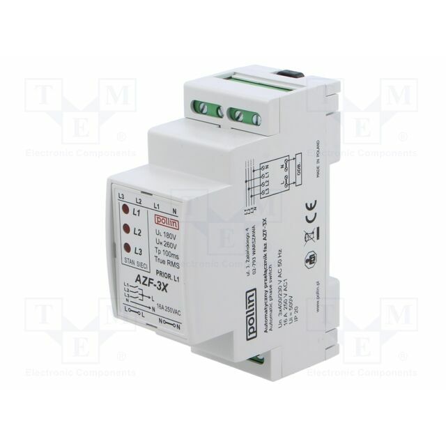 POLLIN Voltage monitoring relay; undervoltage,phase