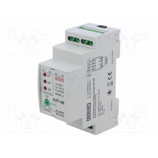 POLLIN Voltage monitoring relay; undervoltage,phase