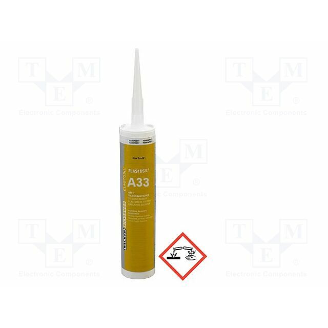 WACKER Silicone; rubber; beige; 0.31l