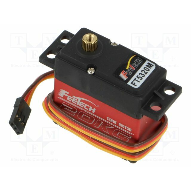 DFROBOT Motor: servo; 5÷8.4VDC; standard