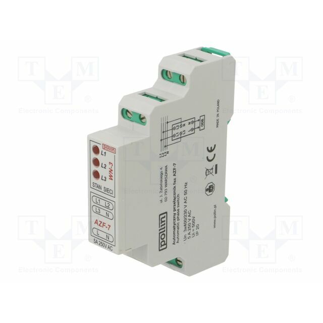POLLIN Voltage monitoring relay; for DIN