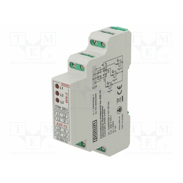 POLLIN Voltage monitoring relay; for DIN