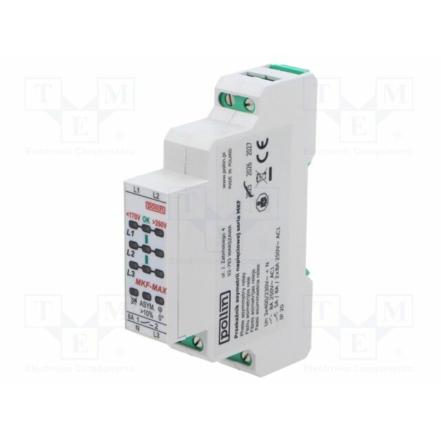 POLLIN Voltage monitoring relay; for DIN
