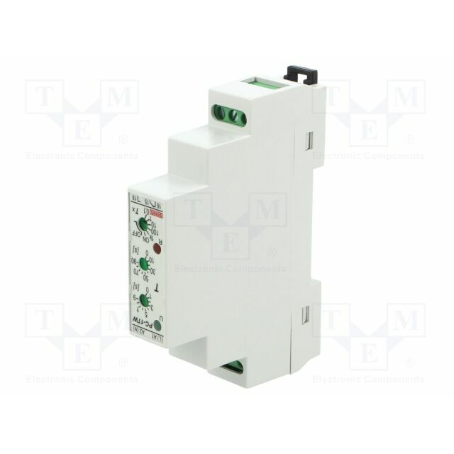 POLLIN Timer; 0,1s÷27,5h; SPDT