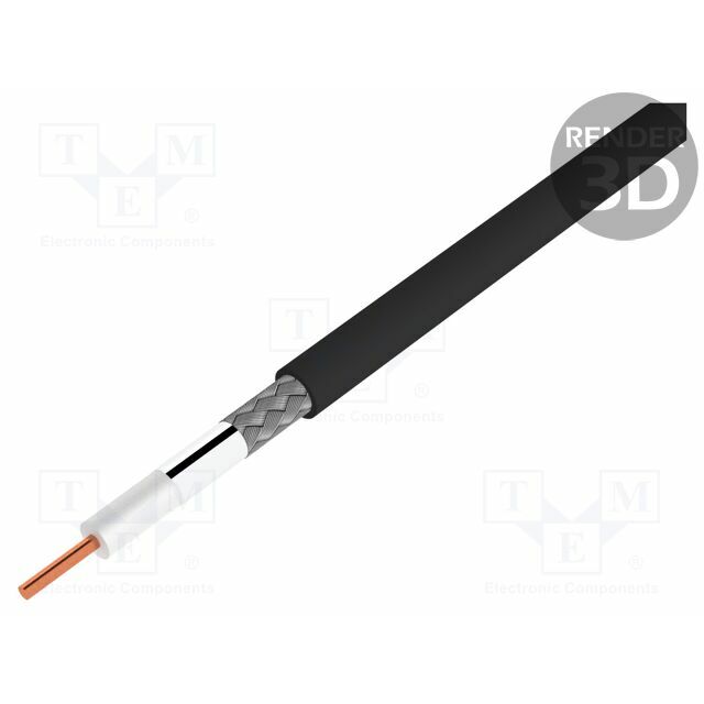BELDEN Wire: coaxial; RG6; 1x18AWG; wire