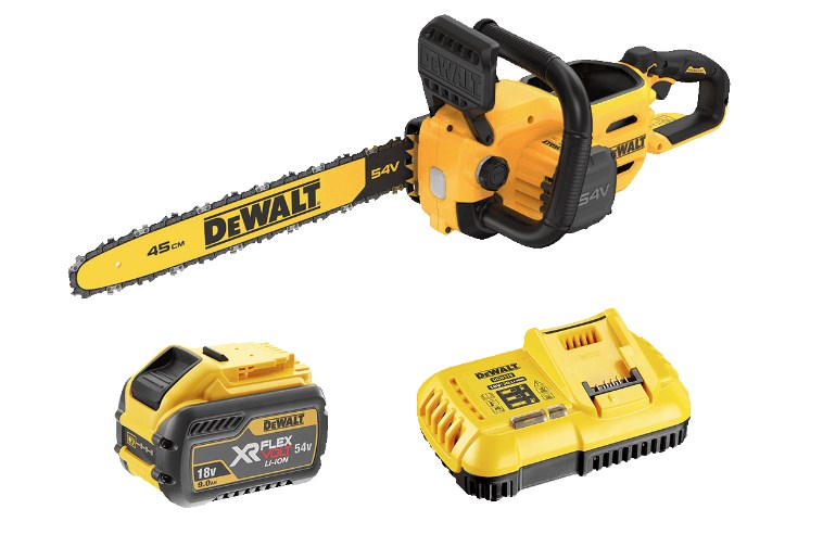 DeWALT Ķēdes zāģis 54V 45cm 1x9Ah