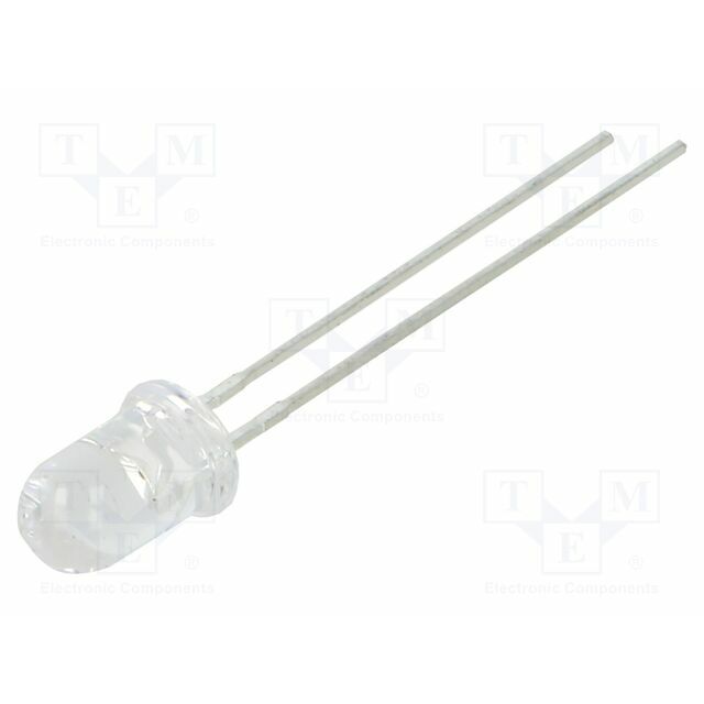 KINGBRIGHT ELECTRONIC LED; red; 5mm; 2700÷4200mcd