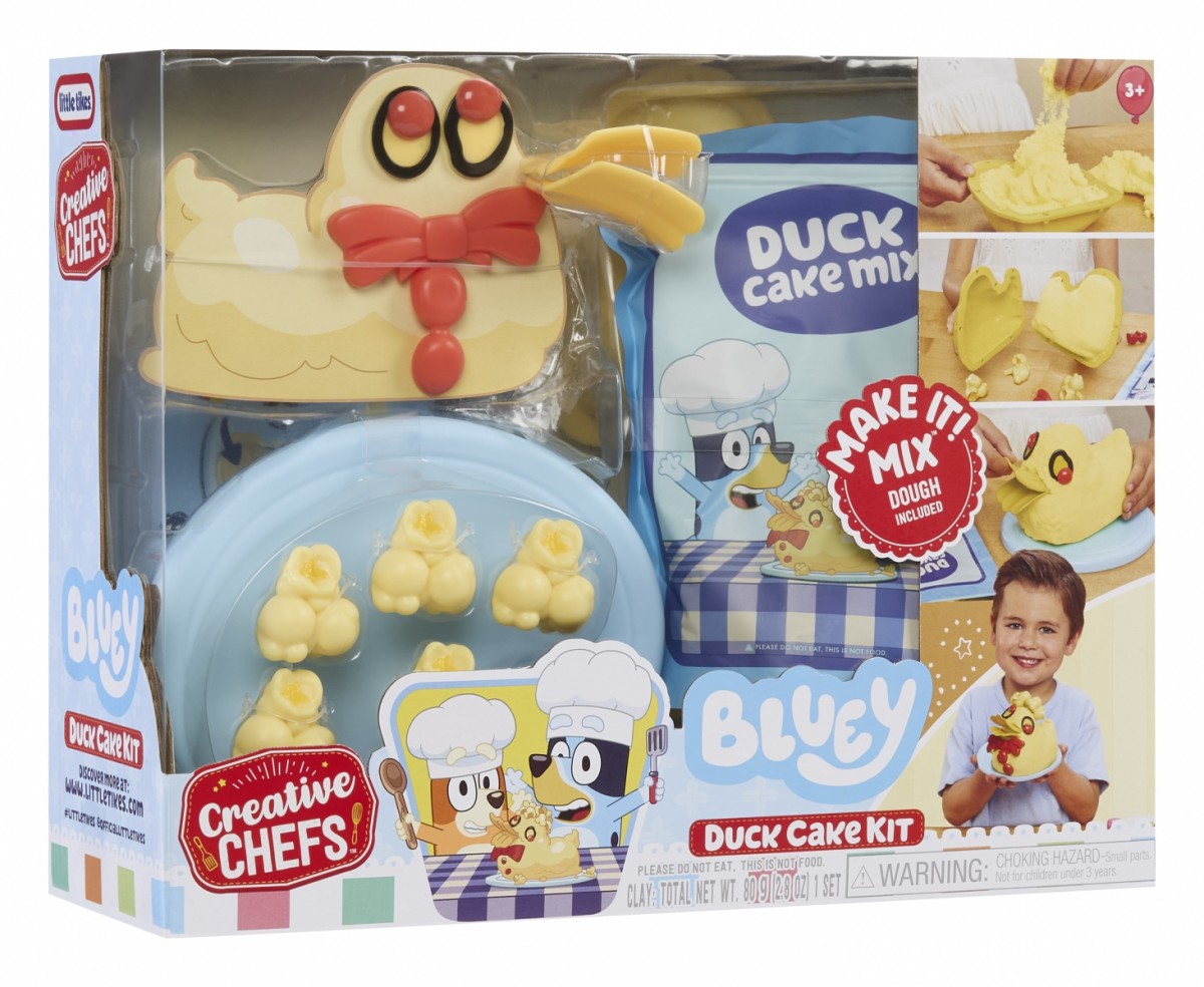 LITTLETIKES Plastic mass Creative Chefs Bluey