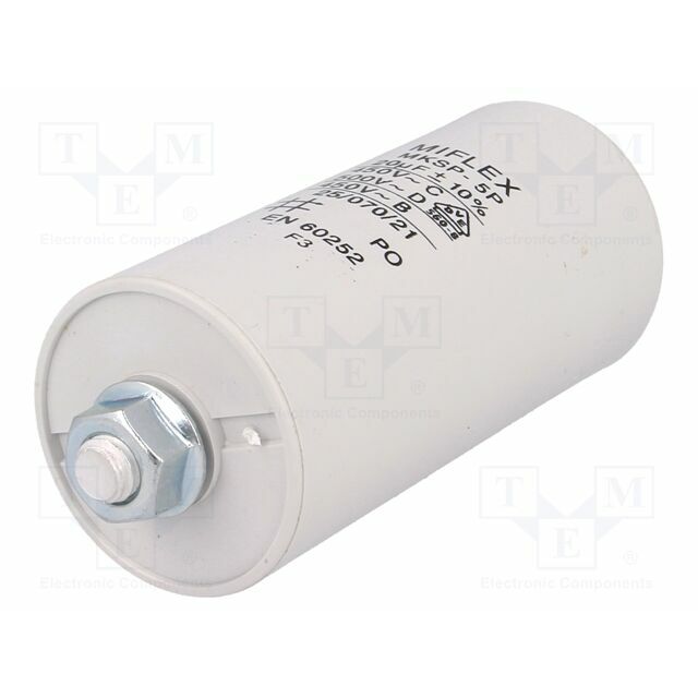 MIFLEX SOLUTIONS Capacitor: polypropylene; motors, run