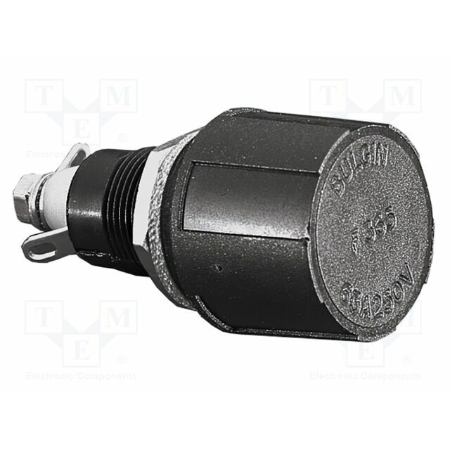 BULGIN Fuse holder; 6.3A; 250V