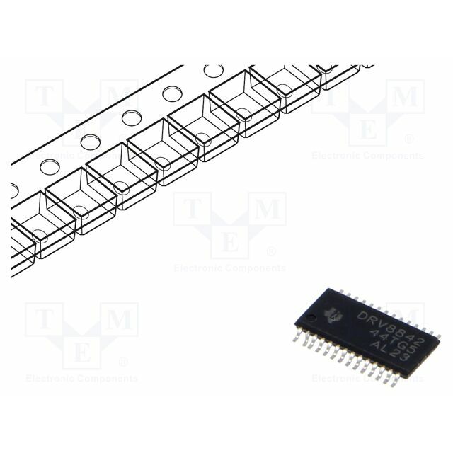 TEXAS INSTRUMENTS IC: driver; H-bridge; brush