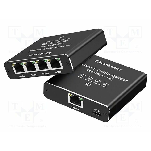 Switch Ethernet; RJ45 socket x5,USB