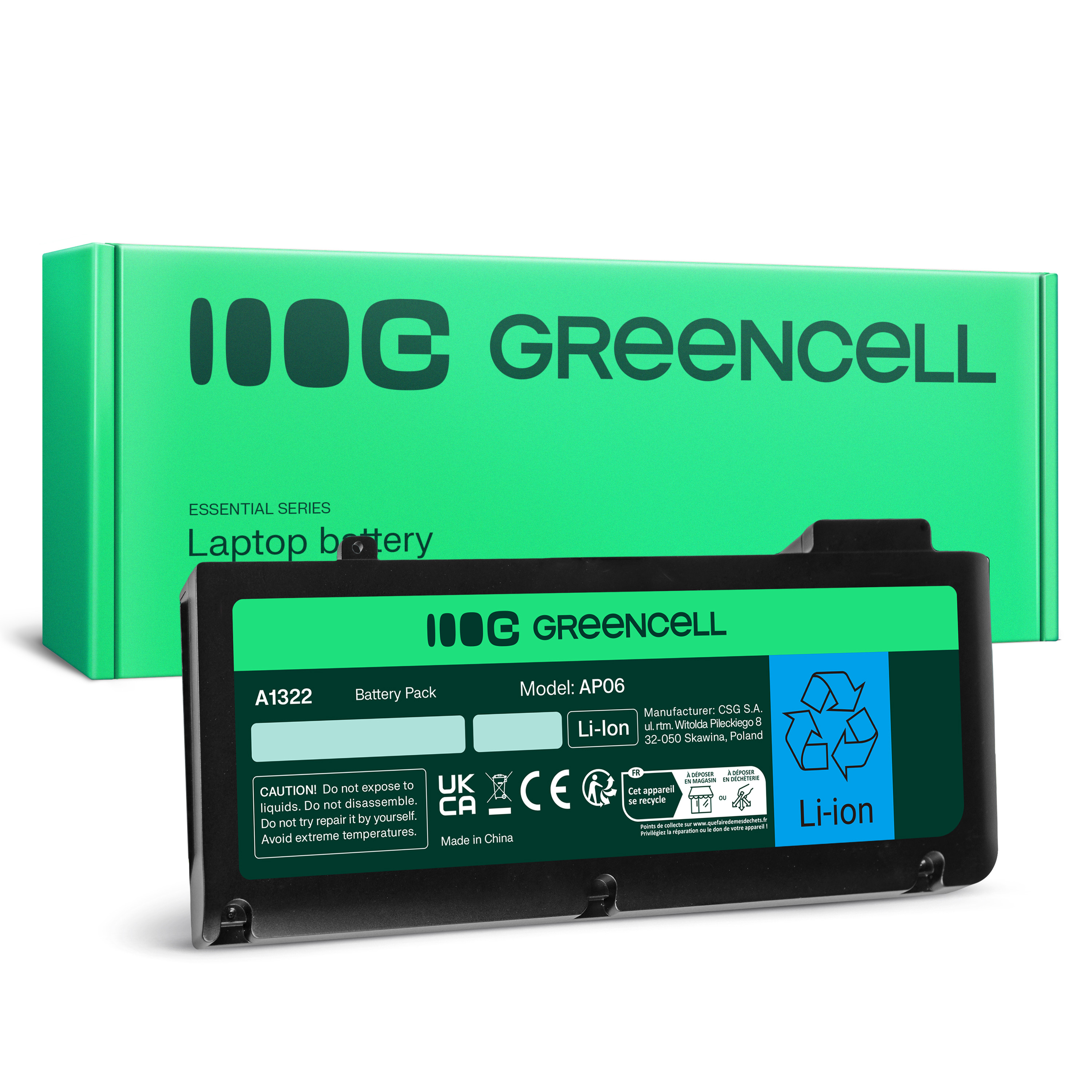 Green Cell for Apple Macbook Pro