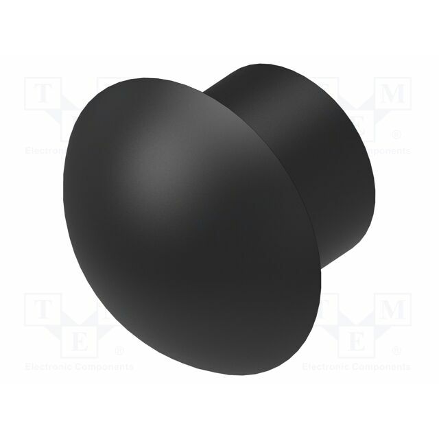 TE CONNECTIVITY Stopper; polyamide; black; Entrelec