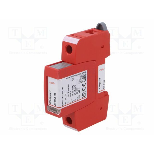 Surge arrester; Type 2; Poles: 1