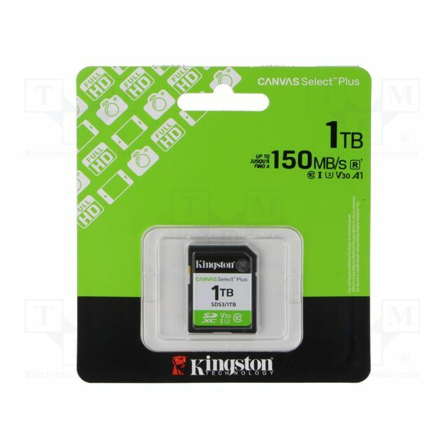 Kingston Technology Memory card; SDXC; 1TB
