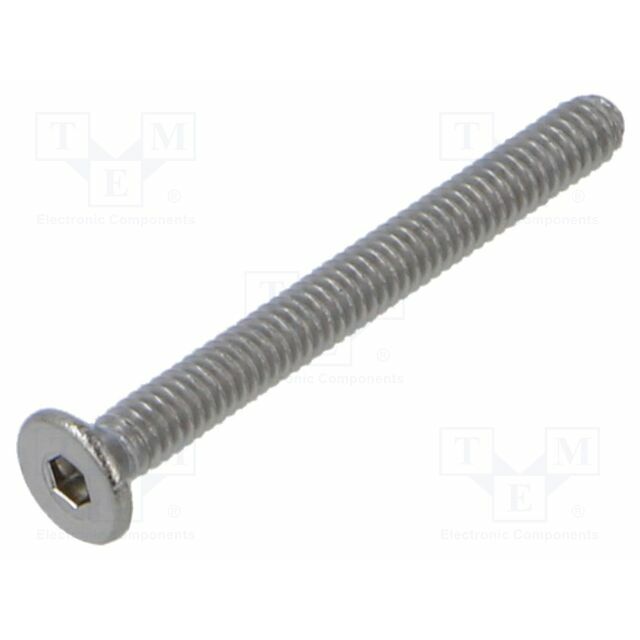 KRAFTBERG Screw; M2; M2x20; Head: countersunk