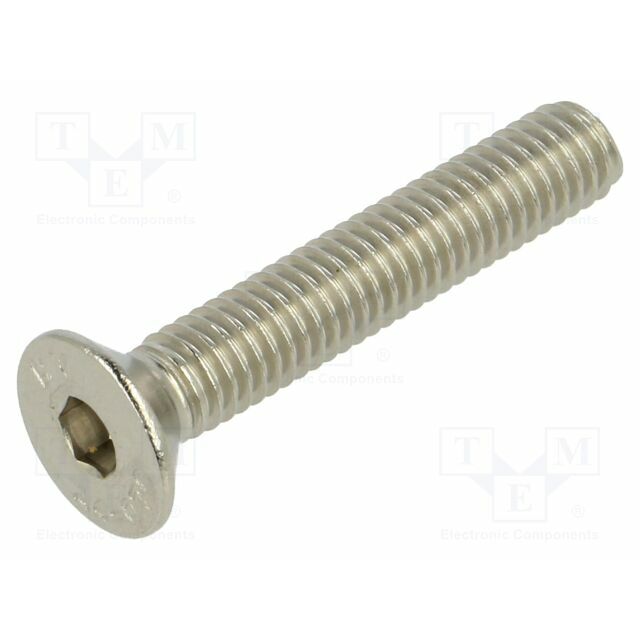 KRAFTBERG Screw; M6; M6x35; Head: countersunk