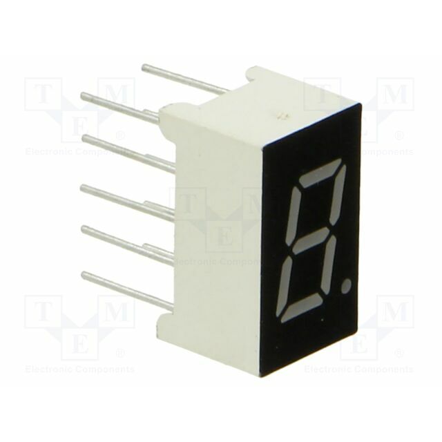 OPTOSUPPLY Display: LED; 7-segment; 7.62mm
