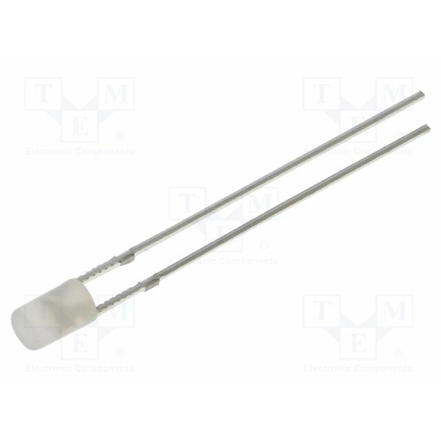 OPTOSUPPLY LED; blue; 3mm; 220mcd; 140°