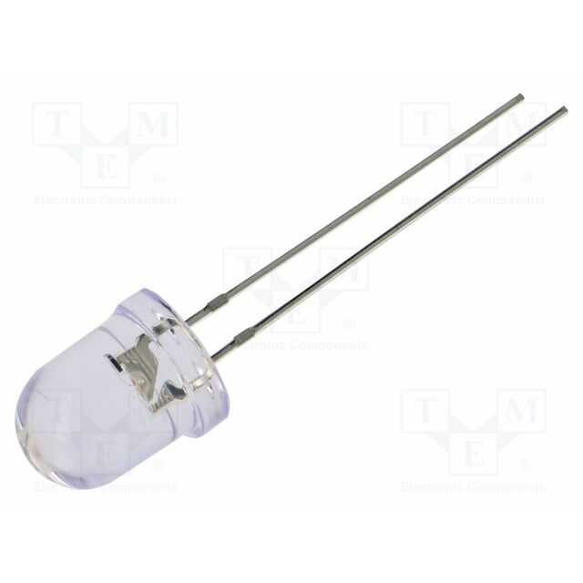 OPTOSUPPLY LED; pink; 8mm; 2500mcd; 30°
