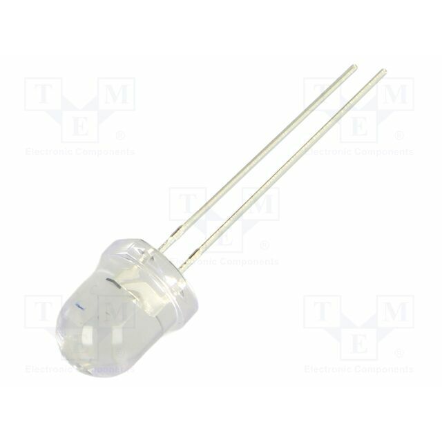 OPTOSUPPLY LED; orange; 8mm; 7000mcd; 30°