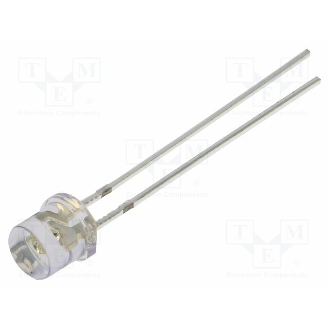OPTOSUPPLY LED; UV; 140°; 20mA; 410÷420nm