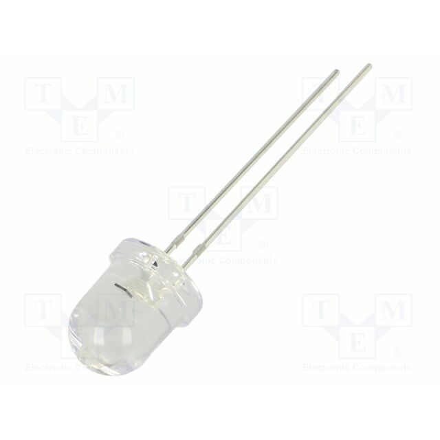 OPTOSUPPLY LED; UV; 30°; 20mA; 410÷420nm